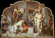 TIEPOLO, Giovanni Domenico The Beheading of John the Baptist France oil painting artist